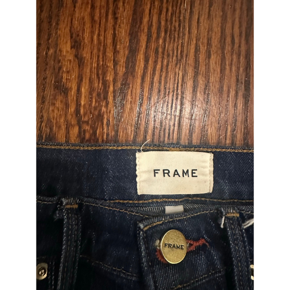 Women's FRAME Blue Le Original Straight Leg Jeans Size 27 - Picture 4 of 12